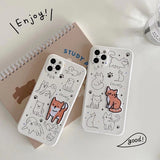 Embroidery Cute Puppy iPhone 11 Pro Case 刺繡可愛小狗 iPhone 11 Pro 保護套