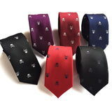 Skull Pattern Tie 骷髏頭圖案領帶 (KCBT2199)