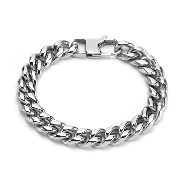 Stainless Steel Hip Hop Bracelet 不銹鋼嘻哈手鍊 KJBR16039