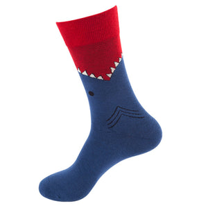 Shark Pattern Cozy Socks (One Size)  鯊魚圖案舒適襪子 (均碼) HS202136