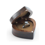 Walnut Wood Proposal Ring Box 胡桃木求婚戒指盒