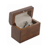 Walnut Wood Proposal Ring Box 胡桃木求婚戒指盒 KCW2120a