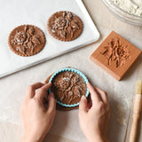 Wooden Peony Cookie Cutter Baking Mold 木製牡丹花曲奇烘焙模具
