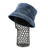Blue Denim Bucket Hat 藍色牛仔漁夫帽 KCHT2205