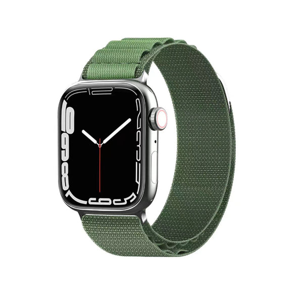 Green Nylon Woven Apple Watch Band 綠色尼龍編織 Apple 錶帶 KCWATCH1211