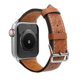 Brown Leather Apple Watch Band 棕色真皮 Apple 錶帶 KCWATCH1213