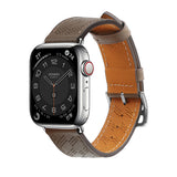 Brown Leather Apple Watch Band 棕色真皮 Apple 錶帶 KCWATCH1214