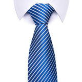 Tie, Pocket Square, Cufflinks, Bow Tie 4 Pieces Gift Set 領帶口袋巾袖扣領結4件套裝 (KCBT2214)