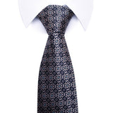 Tie, Pocket Square, Cufflinks, Bow Tie 4 Pieces Gift Set 領帶口袋巾袖扣領結4件套裝 (KCBT2219)