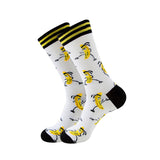 Banana Pattern Cozy Socks (EU38-EU45) 香蕉圖案舒適襪 (EU38-EU45)
