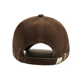 Brown Velvet Baseball Cap 棕色絲絨棒球帽 KCHT2232