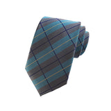 Green Tie, Pocket Square, Cufflinks, Tie Clip 4 Pieces Gift Set 綠色領帶口袋巾袖扣領帶夾4件套裝 (KCBT2238)