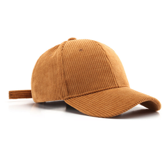 Japanese Corduroy Warm Baseball Cap 日系燈芯絨保暖棒球帽 KCHT2238