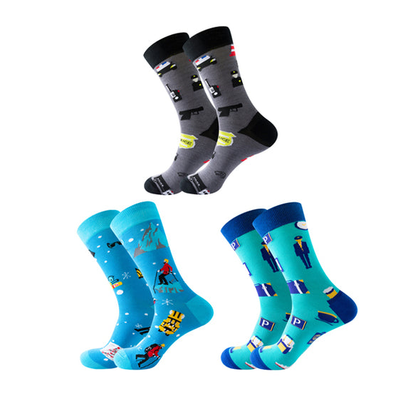 Set of 3 Pairs Cozy Socks (One Size) 3對一套舒適襪子 (均碼)