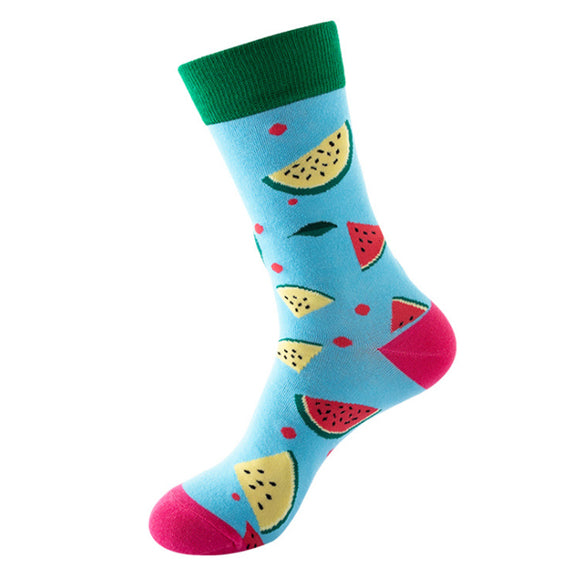 Watermelon Pattern Cozy Socks (One Size) 西瓜圖案舒適襪子 (均碼) HS202413