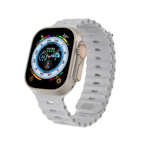 Grey Silicone Apple Watch Band 灰色矽膠 Apple 錶帶 KCWATCH1241