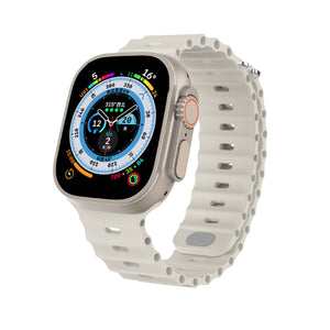 Starlight Silicone Apple Watch Band 星光色矽膠 Apple 錶帶 KCWATCH1242
