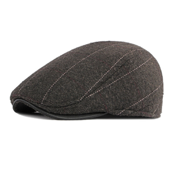 British Warm Fleece Ear Protection Beret Hat 英倫保暖加絨加厚護耳貝雷帽 KCHT2242
