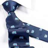 Elephant Pattern Ties 大像圖案領帶 KCBT2244