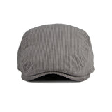 Grey Japanese Corduroy Warm Beret Hat 灰色日系燈芯絨貝雷帽 KCHT2250