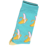 Banana Pattern Cozy Socks (EU37-EU44) 香蕉圖案舒適襪子 (歐碼37-歐碼44)