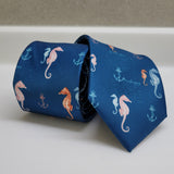 Seahorse Pattern Ties 海馬圖案領帶 (KCBT2256)