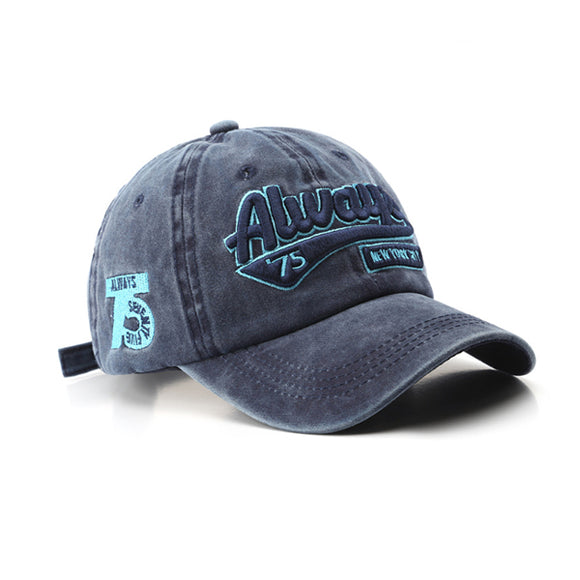 Blue American Style Baseball Cap 藍色美式棒球帽 KCHT2277