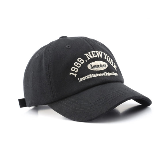Black American Style Baseball Cap 黑色美式棒球帽 KCHT2278
