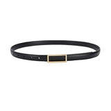 Black Women Genuine Leather Belt 黑色女士真皮皮带 KCBELT1027