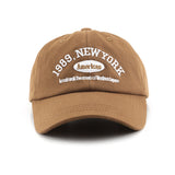 Brown American Style Baseball Cap 棕色美式棒球帽 KCHT2281