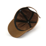 Brown American Style Baseball Cap 棕色美式棒球帽 KCHT2281