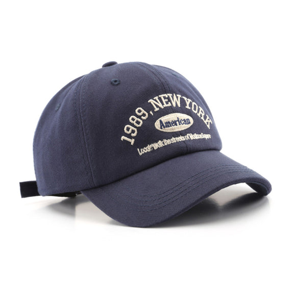 Blue American Style Baseball Cap 藍色美式棒球帽 KCHT2282