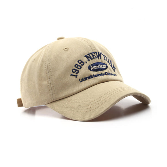 Beige American Style Baseball Cap 米色美式棒球帽 KCHT2283