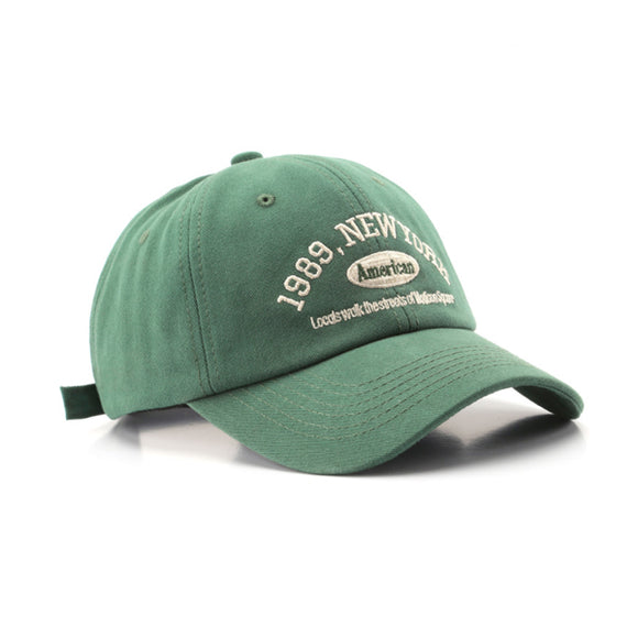 Green American Style Baseball Cap 綠色美式棒球帽 KCHT2284
