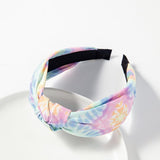 Tie Dye Knotted Colorful Headband 紮染打結彩色頭箍