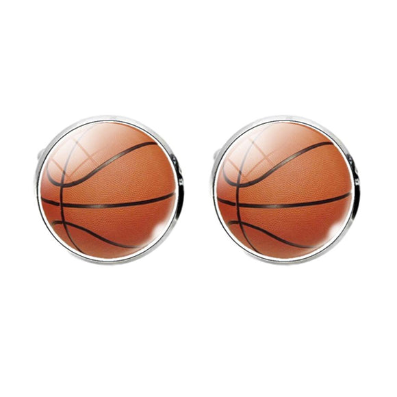 Basketball Cufflinks ** Free Gift ** 籃球袖扣 ** 附送贈品 **