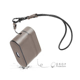 Gray Genuine Leather AirPods Pro Case 灰色真皮AirPods Pro 保護套