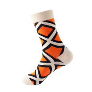 Diamond Pattern Cozy Socks (One Size) 菱形圖案舒適襪子 (均碼)