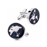 Blue Earth Cufflinks ** Free Gift ** 藍色地球袖扣 ** 附送贈品 **