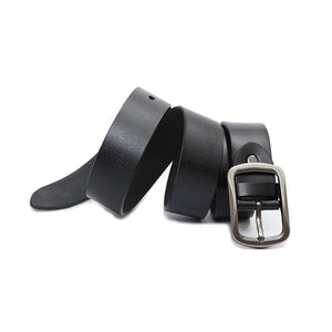 Classic Black Genuine Leather Belt 經典黑色牛皮皮帶