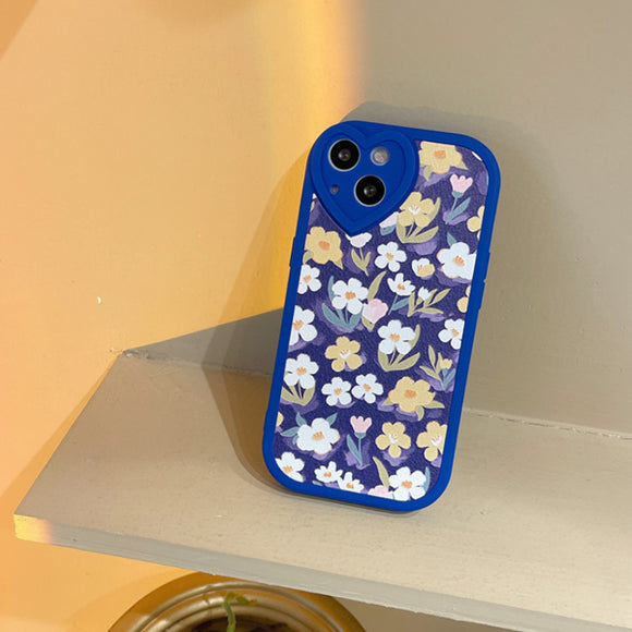 Korean Style Small Yellow Flower Daisy iPhone 13, 12 Case 韓風小黃花雛菊 iPhone 13, 12保護套