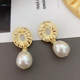 Vintage Faux Pearl Earrings 復古人造珍珠耳環