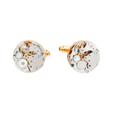 Gold Mechanical Watch Cufflinks 金色機械機芯手錶袖扣