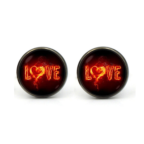 LOVE Cufflinks ** Free Gift ** LOVE 袖扣 ** 附送贈品 **