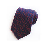 Blue Tie, Pocket Square, Cufflinks, Tie Clip 4 Pieces Gift Set 藍色領帶口袋巾袖扣領帶夾4件套裝 (KCBT2142)