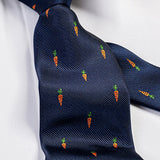 Carrot Pattern Ties 胡蘿蔔圖案領帶 KCBT2301