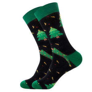 Christmas Tree Cozy Socks (EU39-EU46) 聖誕樹圖案舒適襪子(歐碼39-歐碼46)
