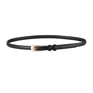 Black Women Genuine Leather Belt 黑色女士真皮皮带 KCBELT1037