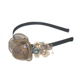 Flower Rhinestone Headband 花朵水鑽頭箍 (HA20381)