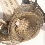 Flower Rhinestone Headband 花朵水鑽頭箍 (HA20381)